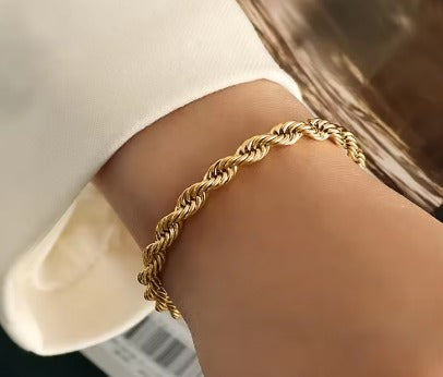 Treccia Chain Bracelet