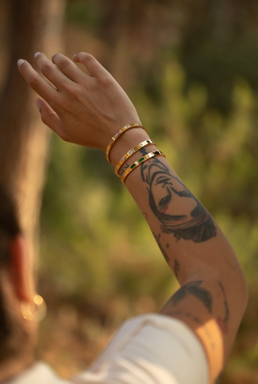 Zircon Stoned Bangle